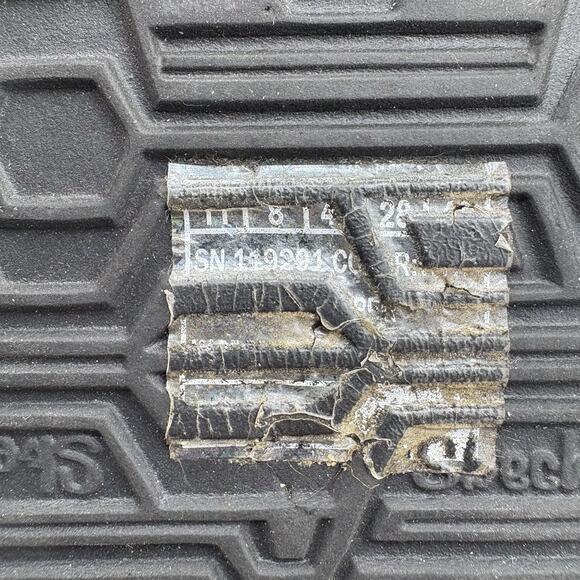 Skechers Cali Sandals Womens Size 11 Meditation Sparkly Fleur‎ White Thong Flip - Picture 9 of 9